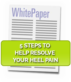 5 Steps to Help Resolve your Heel Pain graphic