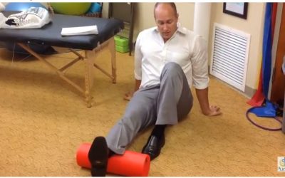 How to foam roll your calves