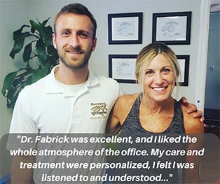 Dr. Fabrick was excellent.